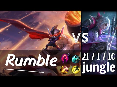 Rumble Jungle vs Diana - Challenger Replay KR