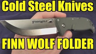 Folding Bushcrafter: Finn Wolf by Cold Steel Knives