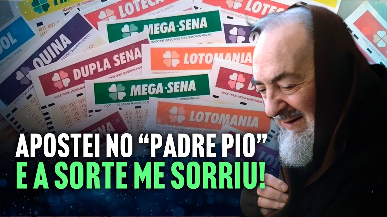 Ganhei na Loteria com os “Números do Padre Pio”!