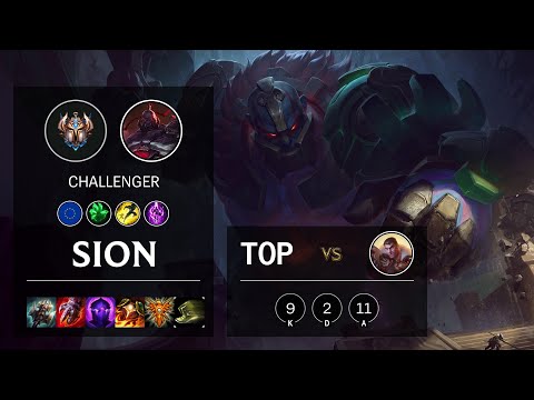Sion Top vs Jayce - EUW Challenger Patch 10.16