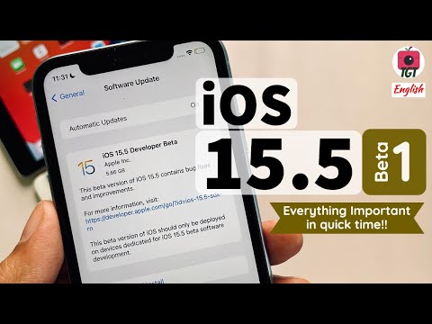 iOS 15.5 Beta 1 What's New | Performance, Battery life, Should You Update | TGT