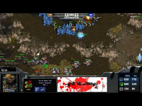 1/27/13 iCCup A/B Round 1 Series Game 3 (T) MADiNHO Vs. (P) Arcneon