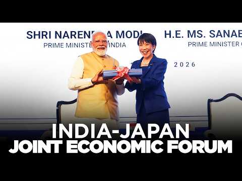 PM Modi, PM Sanae Takaichi attend India-Japan Joint Economic Forum