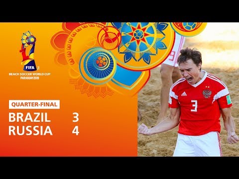 Brazil v Russia | FIFA Beach Soccer World Cup 2019 | Match Highlights