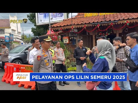 KAPOLRES BONDOWOSO CEK POS PELAYANAN NATARU DALAM OPERASI LILIN SEMERU 2025