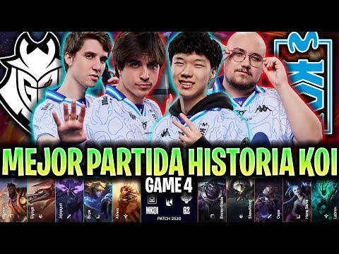 G2 SPORTS VS MOVISTAR KOI - GRAN FINAL - LEC - PRIMAVERA 2025 - LEAGUE OF LEGENDS