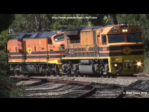 LDP005 with Progress Rail Livery: Trains in the Adelaide Hills