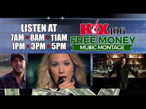 KIX 106 - Free Money Music Montage :15