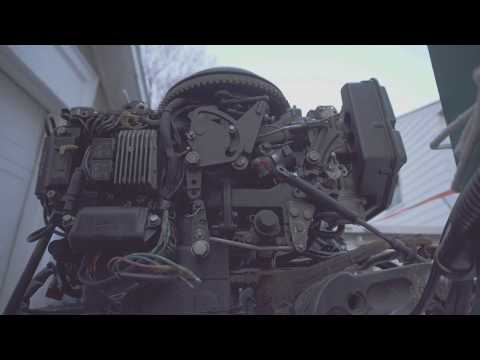 Outboard control cable adjustment for shifting gears - forward / reverse