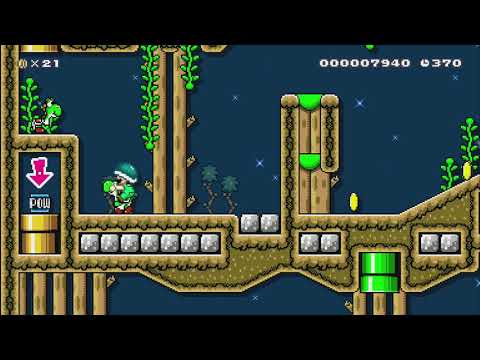 Pow Ruins 3-2 by Achotoni - Super Mario Maker 2 - No Commentary 1by