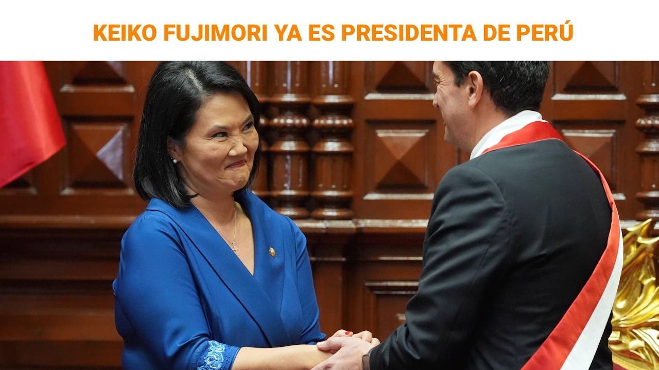 🔴DIRECTO | Keiko Fujimori toma posesión como presidenta de Perú | RTVE Noticias