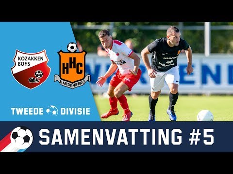 Samenvatting Kozakken Boys-HHC Hardenberg 21-september-2019 | Tweede Divisie