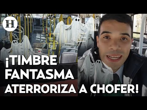 ¿Fantasma le hace parada? Chofer graba cómo suena el timbre de autobús vacío frente al cementerio