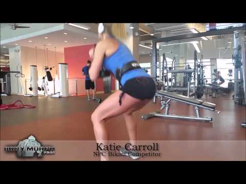 Katie Carroll Trains LEGS!!