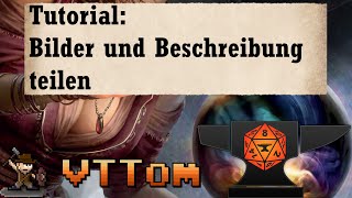 Bilder und Beschreibung teilen