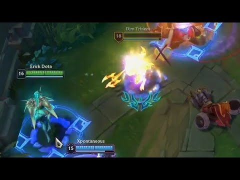 1% hp Fizz vs 100% hp ADC