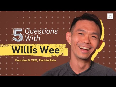 5 Questions with Willis Wee, Founder of Tech in Asia - YouTube