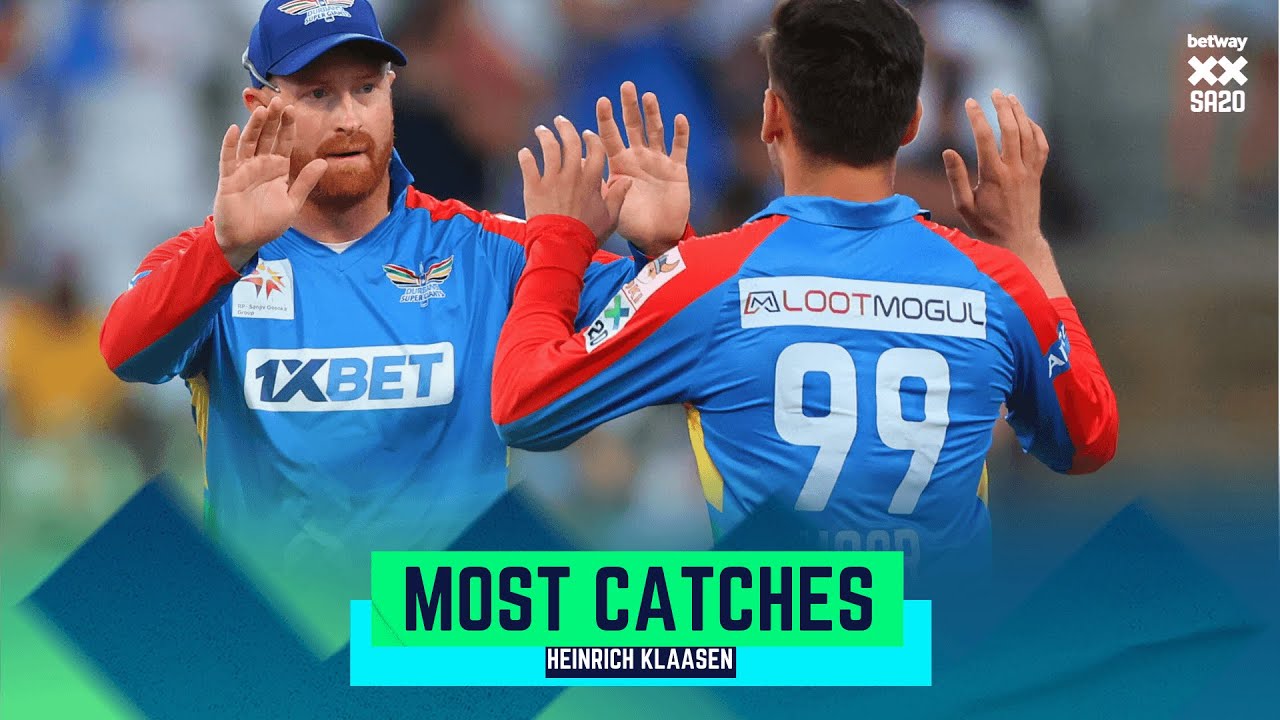 Betway SA20 Season 2 Relived | Heinrich Klaasen takes the most catches