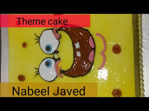 How to make a theme cake |  All In One | Nabeel Javed.