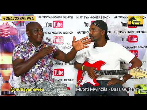 The man behind Nthi ino ndi tei and Tina Tina Bass guitar ! Muteti Mwinzila