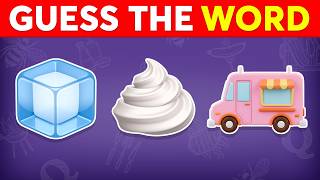 Guess The WORD By Emojis 🌴😎⛱️ SUMMER Edition 2026