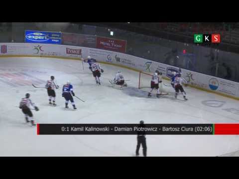 Skrót meczu GKS Tychy - Aksam Unia Oświęcim 2:4 (0:2, 1:2, 1:0) (31. kolejka PHL)