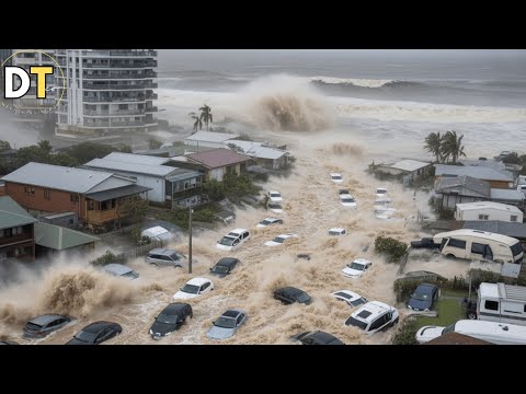 Victoria, Australia Under Water! Flash Flooding Swept Cars Away in Wye River and Lorne