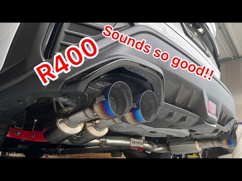 2022 WRX Stock Exhaust vs Invidia R400 Catback Exhaust Cold Start