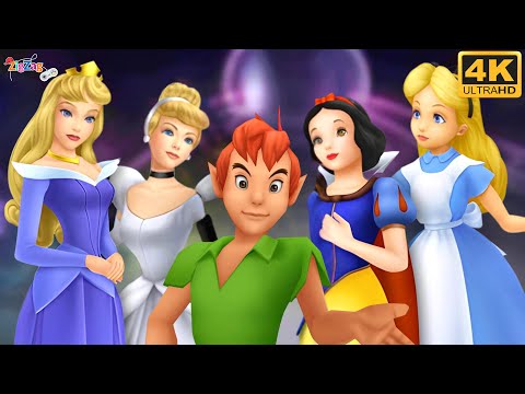 Disney Full Movies in Kingdom Hearts Birth By Sleep | 4K PS5 @ZigZagGamerPT