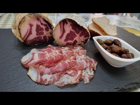 Coppa nach einem Original Rezept, schritt für schritt Anleitung der Italienischen Spezialität