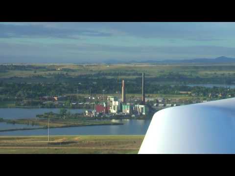 Boulder Power Plant right after takeoff