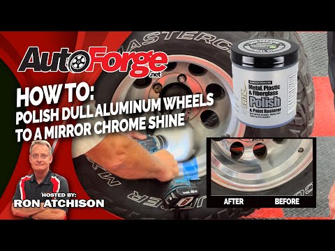 How To Polish Dull Aluminum To a Mirror Chrome Shine in Seconds