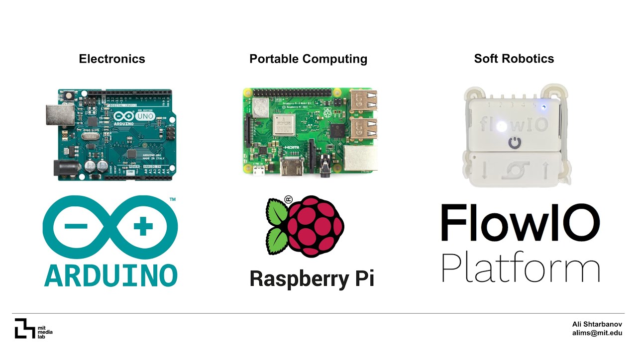 FlowIO Platform for soft robotics | Ali Shtarbanov | MIT Media Lab