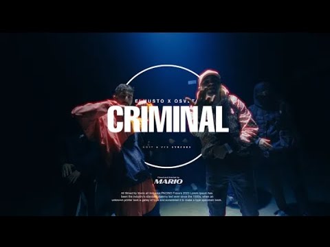 ELMUSTO X OSVETA - CRIMINAL (prod. by YNS x LJS)