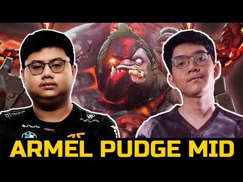 PUDGE MID META - ARMEL VS MIKOTO SEA MID BATTLE DOTA 2