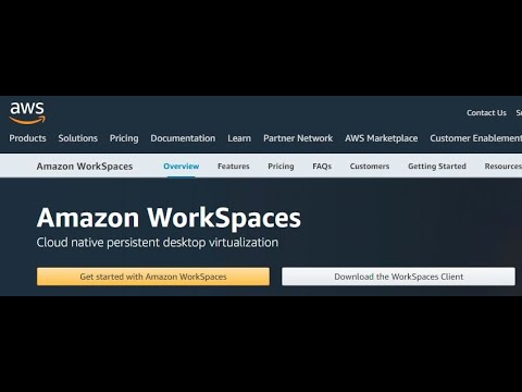 AWS Amazon WorkSpaces_Virtual Desktop Infrastructure (VDI)