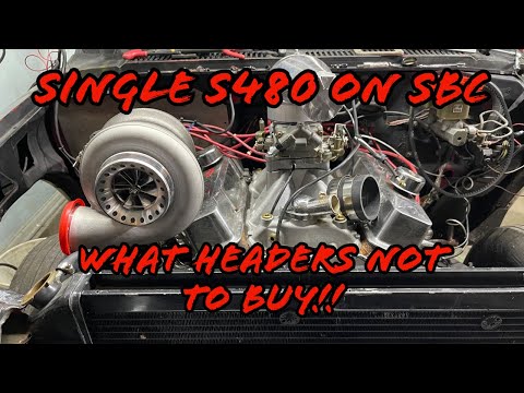SBC single turbo headers part 1