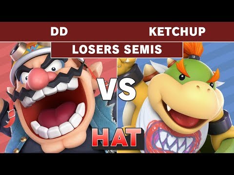 HAT 76 - Athletico | DD (Wario) Vs. THC | Ketchup (Ludwig) Losers Semis - Smash Ultimate