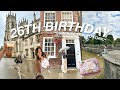 a *SURPRISE* trip for my 26th birthday!!! 24 hours in york, england 🚆🎂🇬🇧💗