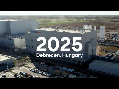 에코프로 헝가리 공장 준공 기념 영상