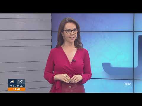 [1080p] Escalada do "Jornal do Almoço" - Florianópolis com Laine Valgas e Mário Motta (30/09/19)