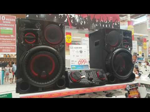 LG CJ98 3500W Hi-Fi Entertainment System with Bluetooth® Connectivity