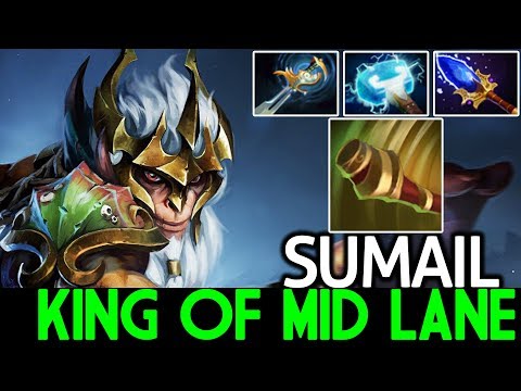 SumaiL [Monkey King] King of Mid Lane No Mercy 18 Kills Close Game 7.22 Dota 2