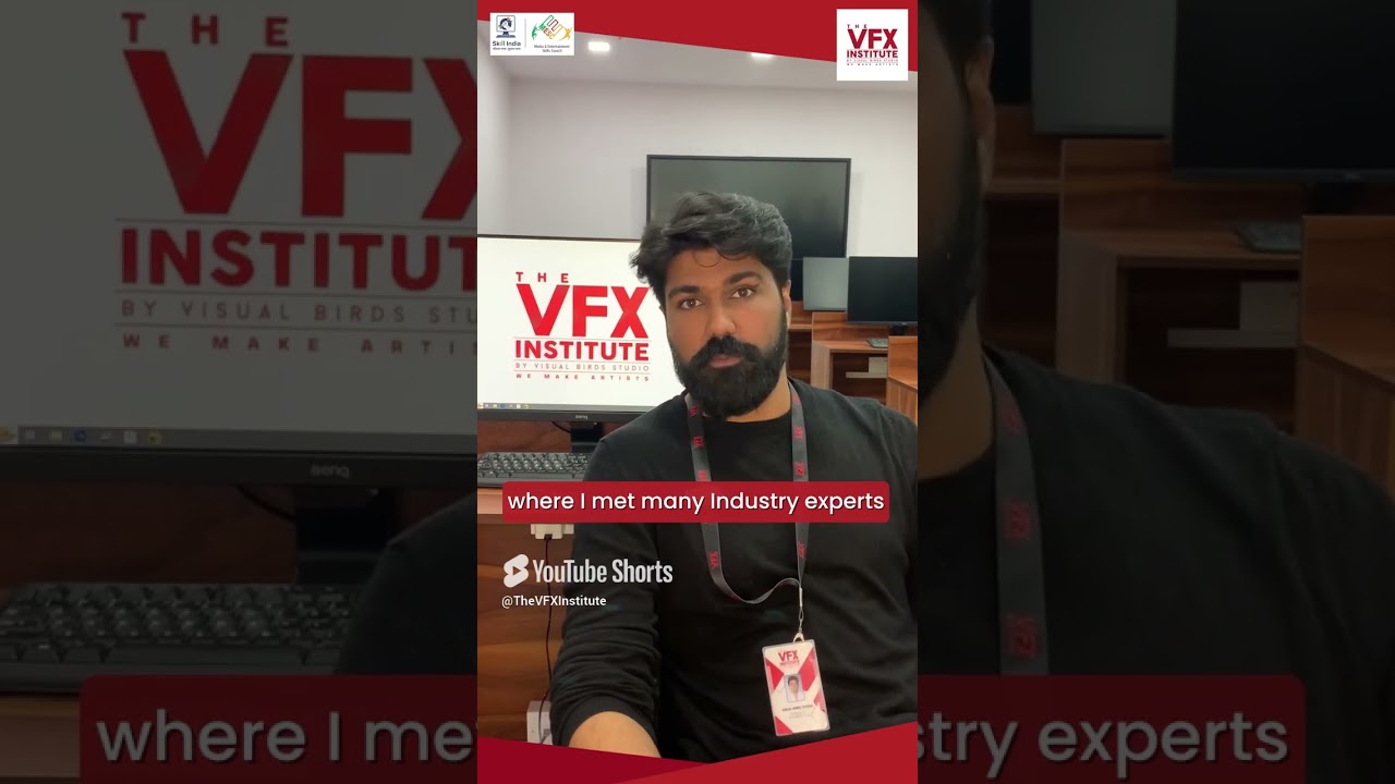 Here's our student Sshlok Trivedi  sharing his learning experience at The VFX Institute