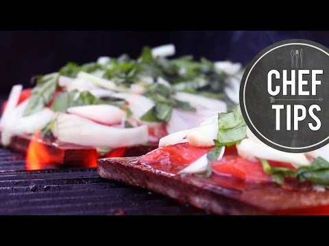 Fire Grilled Cedar Plank Salmon Recipe