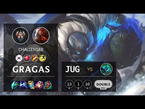 Gragas Jungle vs Hecarim - KR Challenger Patch 11.7