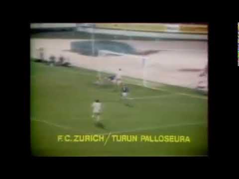Zurigo - Turun Palloseura 2-0 - Coppa dei Campioni 1976-77 - ottavi di finale - andata