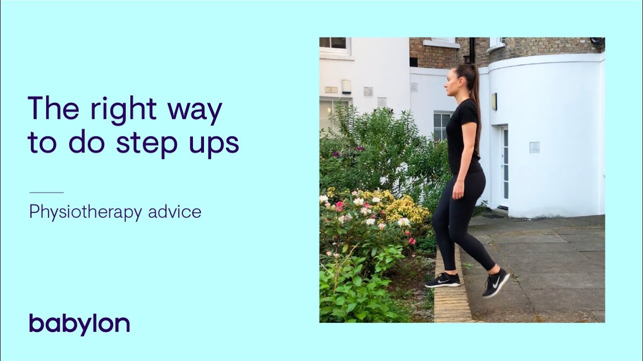 How to Do Step Ups the Right Way [Morning Exercises At Home]