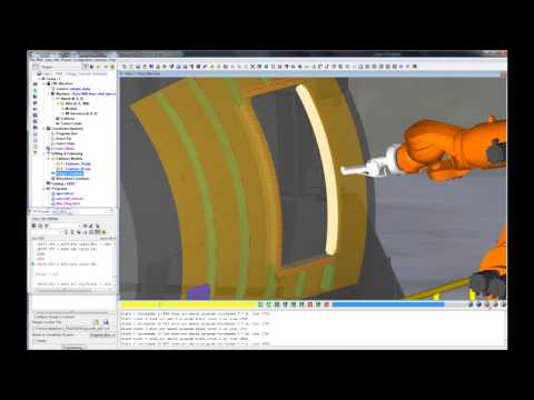Fanuc robot – Part change