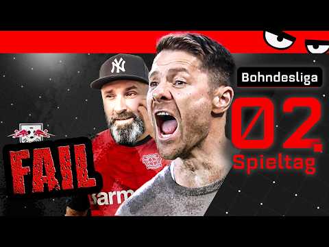 Mehr Niederlagen als letzte Saison - ALONSO RAUS?! | Bohndesliga 2. Spieltag 2024/25